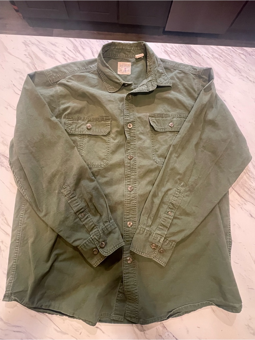RedHead Olive Green‎ Military-Style Utility Jacket